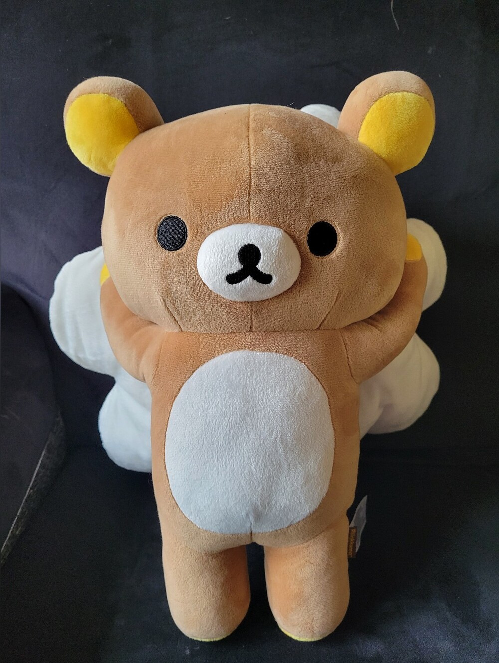 San-X LARGE Rilakkuma “Nap on a Cloud” Korilakkuma Plushie